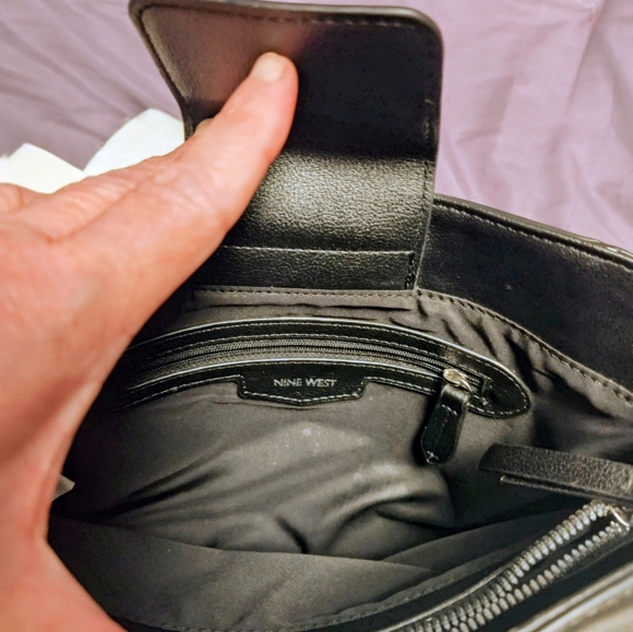 Nine West Black Shoulder Bag - Picture 7 of 8